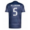 Muški Nogometni Dres Real Madrid Jude Bellingham #5 Gostujuci 2025-26 Kratak Rukav Muški Nogometni Dres Real Madrid Jude Bellingham #5 Gostujuci 2025-26 Kratak Rukav